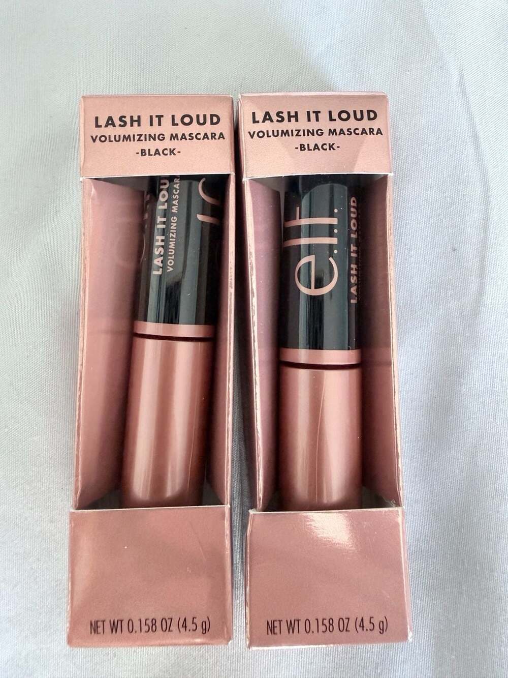 E.l.f. Lash It Loud Volumizing Mascara Black 2 Pack